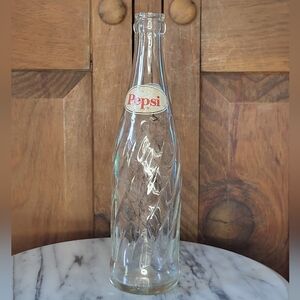Vintage Pepsi Glass Bottle